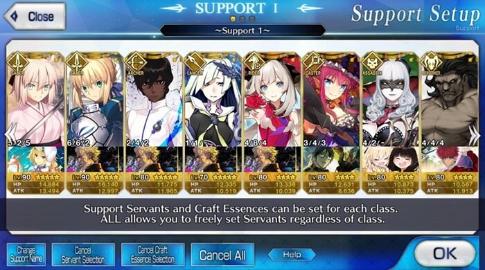 Action Points-Instructions on how to play Fate/Grand Order