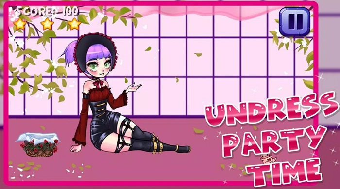 What is the Undress Party Time game?- Undress Party Time