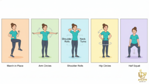 Step 1: Gentle Warm-Up (3 Minutes)