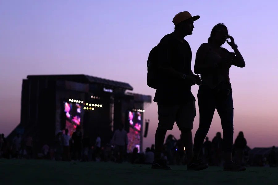 A Chance Encounter at a Music Festival