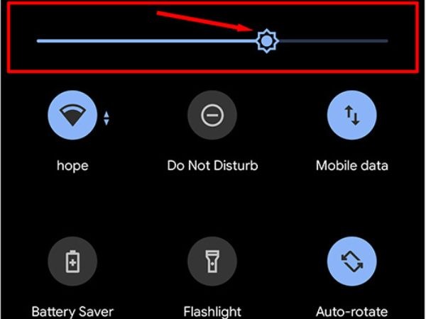 How to do Adjust the brightness level automatically-23 WAYS TO IMPROVE YOUR ANDROID PHONE BATTERY LIFE