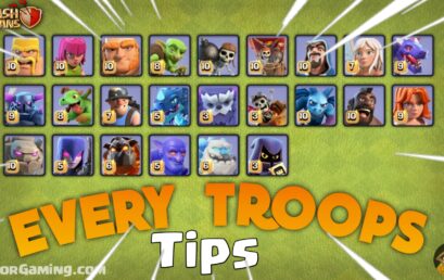 What are the most popular troops in Clash of Clans?