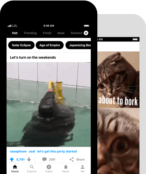 First funny app: 9GAG - Android Funny Apps