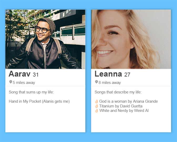 Real-Life Examples of Great Tinder ProfilesCrafting a standout Tinder profile isn’t just about following rules—it’s about making your personality shine. Here are three real-life examples of profiles that nailed it:Case Study 1: The Professional with a Minimalist TouchProfile Overview:Bio: "Marketing pro | Coffee addict ☕ | Always up for a debate about 'The Office' vs. 'Parks and Rec.'"Photos: A crisp headshot, a photo giving a presentation, and a candid shot enjoying coffee at a local café.Why It Worked:This profile highlights professionalism and relatability without being overwhelming. The clean bio and high-quality photos create a polished and approachable vibe, attracting matches who value ambition and connection.Case Study 2: The Student with a Sense of HumorProfile Overview:Bio: "Full-time student, part-time meme lord 🖥️ | Can’t cook but make great playlists 🎶 | Let’s argue about pineapple on pizza."Photos: A playful selfie, a group shot at a college event (as the standout in the frame), and a snapshot playing video games.Why It Worked:This profile uses humor to reflect a lighthearted personality. The balance of casual and quirky elements draws in matches who appreciate someone fun and down-to-earth.Case Study 3: The Adventurous TravelerProfile Overview:Bio: "Backpack in one hand, passport in the other ✈️ | Let’s swap travel stories over a beer 🍺 | Seeking a partner for spontaneous adventures."Photos: Hiking in the mountains, a scenic solo shot by the beach, and a candid photo enjoying street food abroad.Why It Worked:This profile appeals to fellow travel enthusiasts by showcasing shared interests and a love for exploration. The lifestyle photos immediately resonate with like-minded individuals looking for adventure.Why These Profiles SucceedAuthenticity: Each bio is unique, offering a real glimpse into the person behind the profile.Visual Appeal: High-quality, varied photos tell a story that complements the bio.Targeted Connections: The specific interests highlighted attract matches with similar vibes and values.Take inspiration from these examples, tweak them to reflect your own personality, and watch your matches soar! After all, the best Tinder profile is the one that’s unapologetically you.