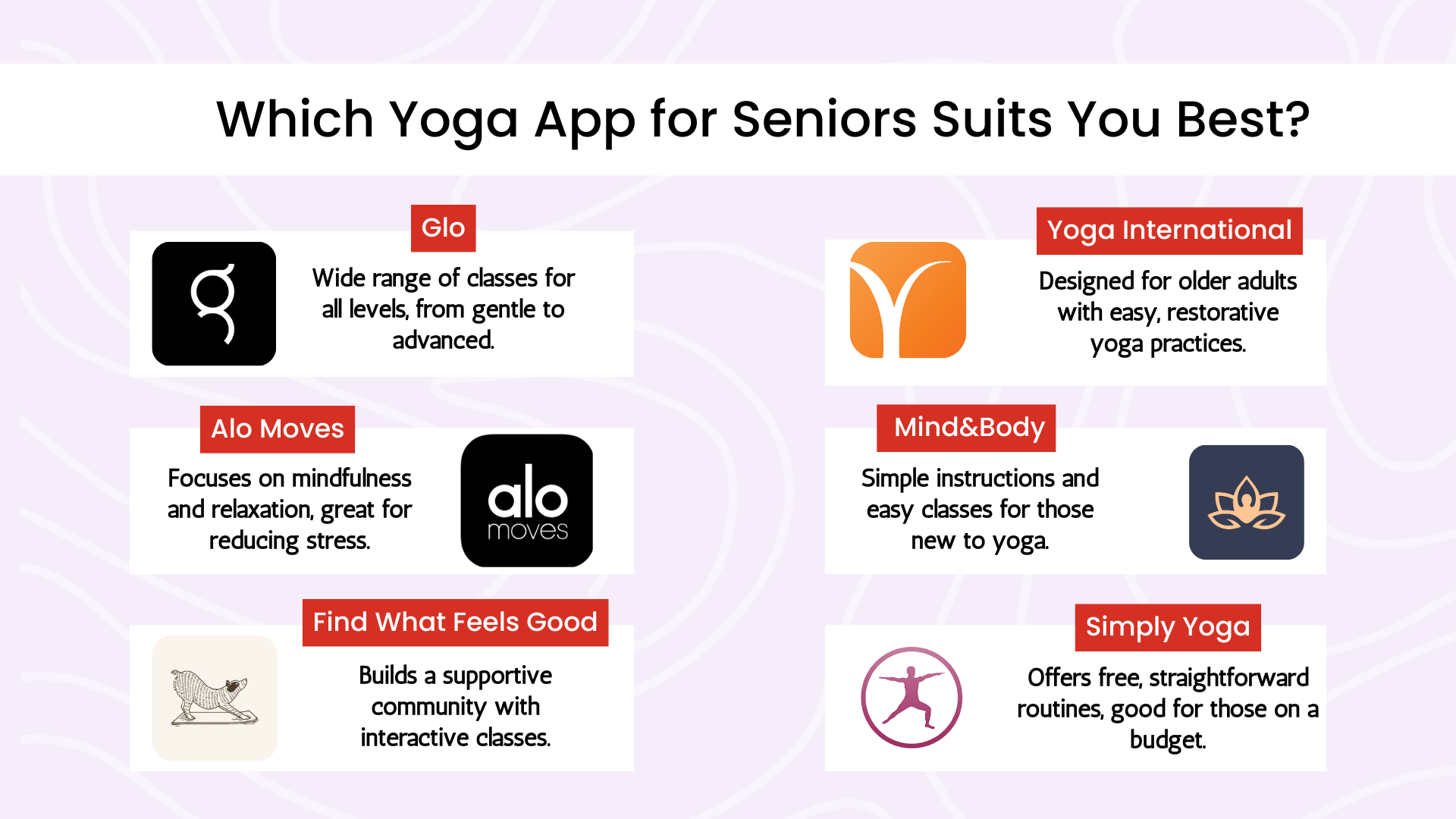 Best Yoga Apps for Seniors 