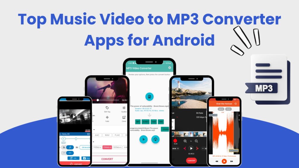 Best Music Video to MP3 Converter Apps for Android
