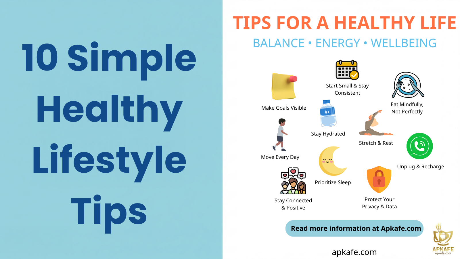 10 Simple Healthy Lifestyle Tips