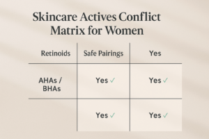 Routine order 101 for women: AM vs PM