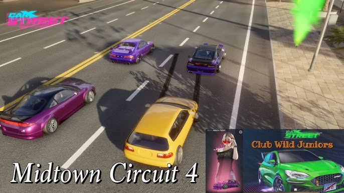 Circuit- Top cars for each racing mode in CarX Street