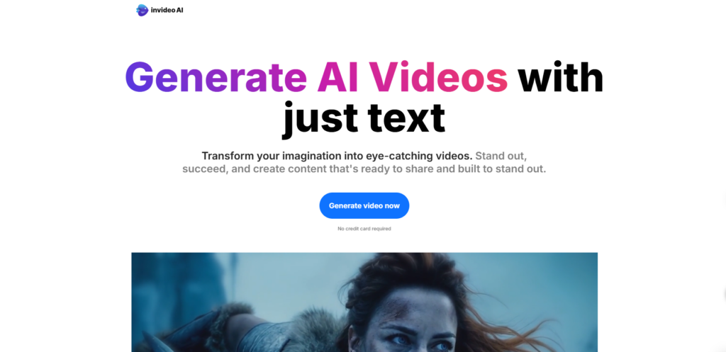 How to Use InVideo AI: Step 1