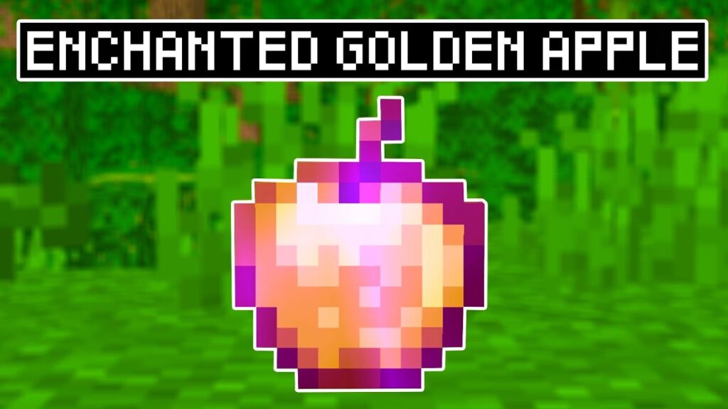 Enchanted Golden apple-Minecraft Food Tips
