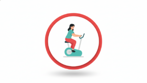 Beginner Cycling or Stationary Bike (10 minutes)