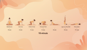 10-Minute Yoga Routine for Anxiety & Stress