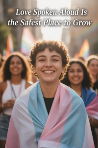 Love Spoken Aloud Is the Safest Place to Grow.