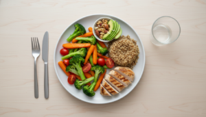 Build a healthy postpartum plate (simple formula)