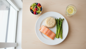 Create a Small, Gradual Calorie Deficit (Only If Milk Supply Is Stable)