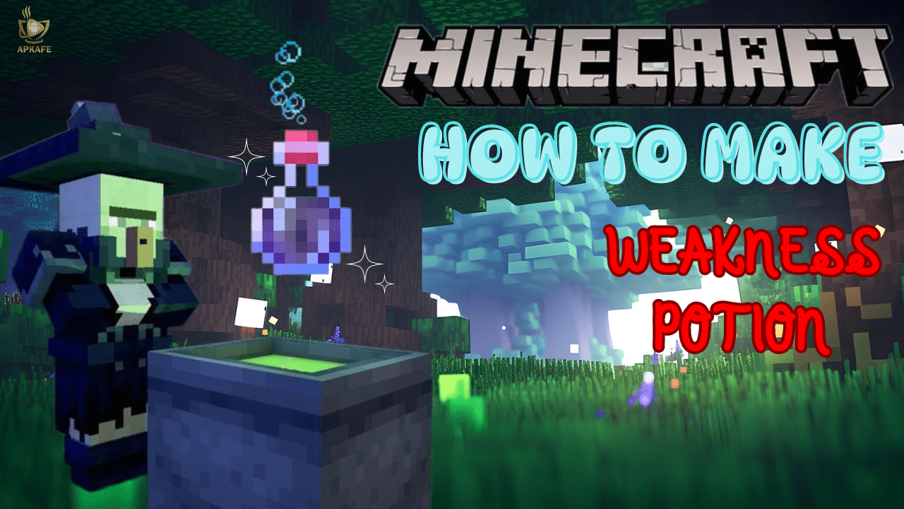 How to Make a Potion of Weakness Minecraft apk