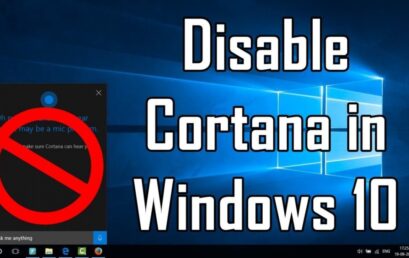 How To Disable Cortana