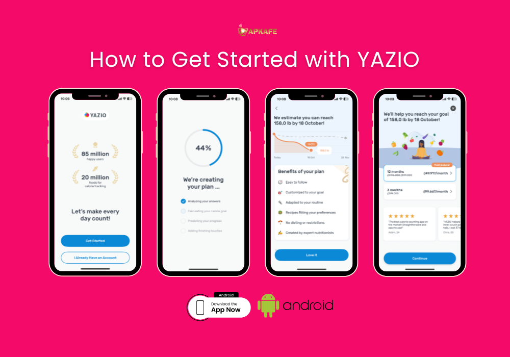 How to Get Started with YAZIO