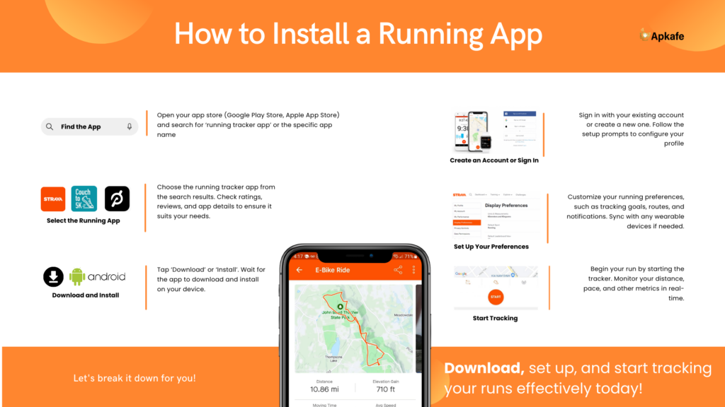 How to Install a Running App