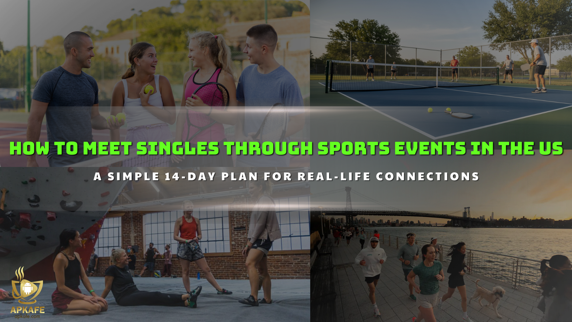 A Detailed 14-Day Action Plan for Introverts to Meet Singles Through Sports Events