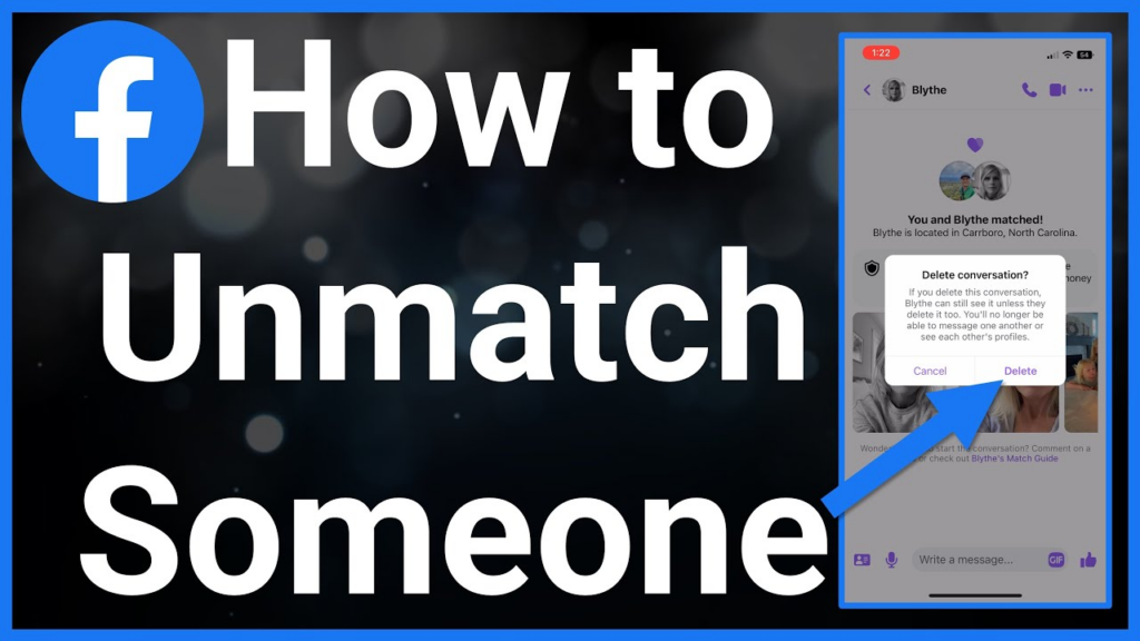 How to Unmatch on Facebook Dating