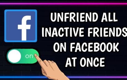 How to delete inactive Facebook friends quickly