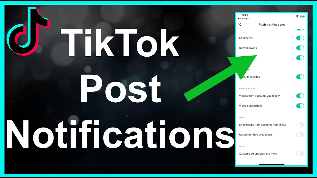 How to turn on notifications on TikTok Now