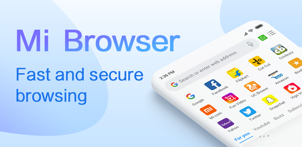 Introduction Mi Browser APK