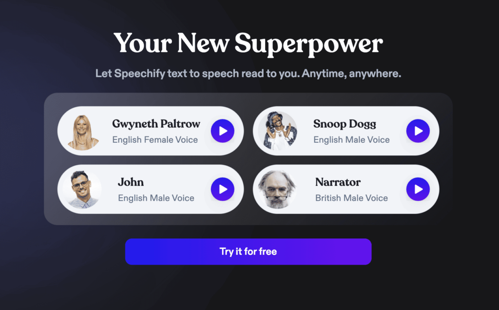 What is Speechify Mod APK