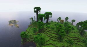 Minecraft-seeds-Island-Oasis
