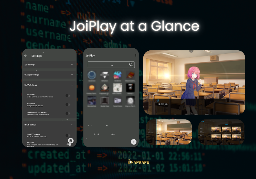 JoiPlay at a Glance