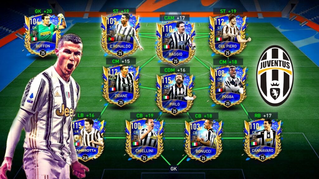 Juventus Top teams to manage in Career Mode of FIFA Mobile 23
