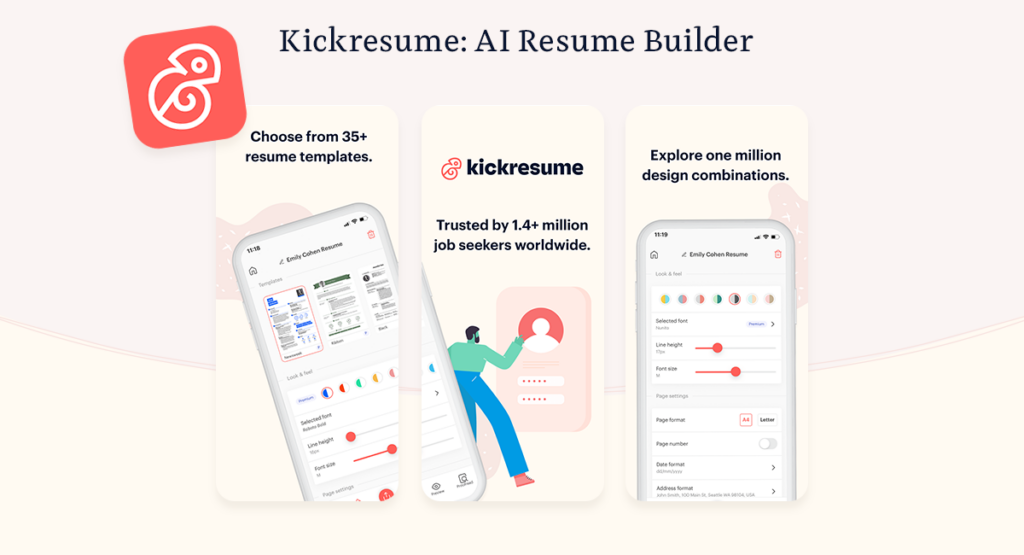 Key Features of Kickresume AI APK