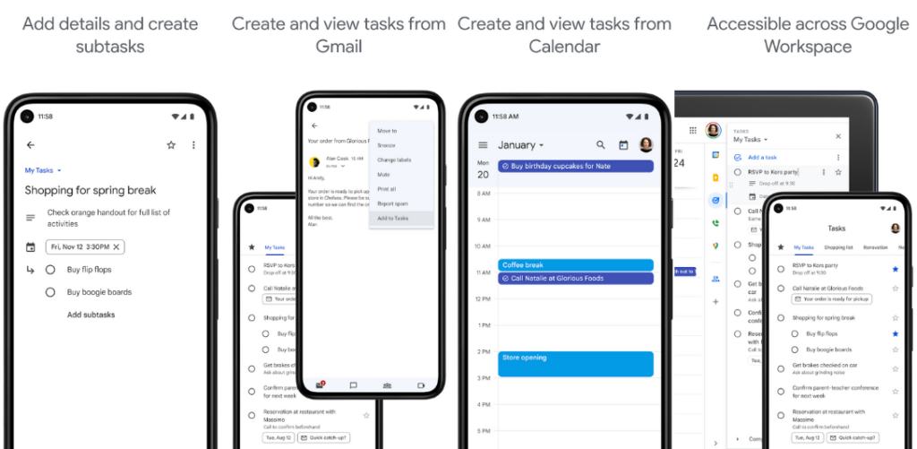 Key Features of Google Tasks APK