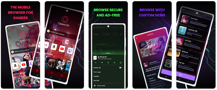 Key Features Opera GX APK