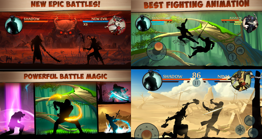 Key Features Shadow Fight