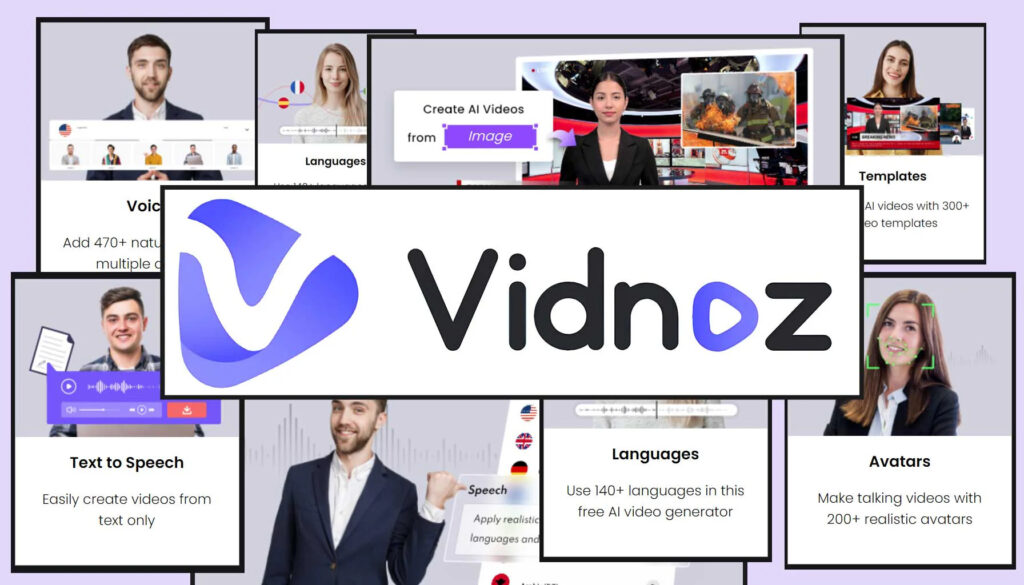 Key Features of Vidnoz AI