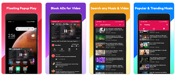 Key features of Pure Play Tube - Block Ads