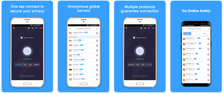 Key features Key Features of VPN - Super Unlimited Proxy Mod APK