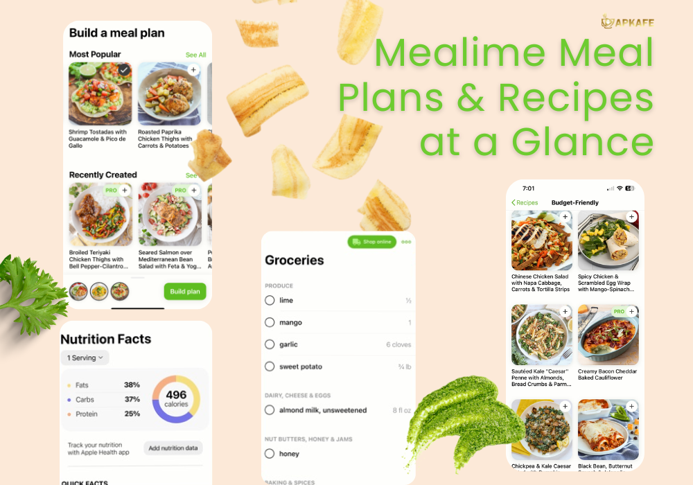 Mealime Meal Plans & Recipes at a Glance