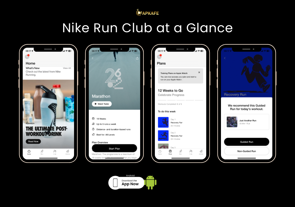 Nike Run Club at a Glance