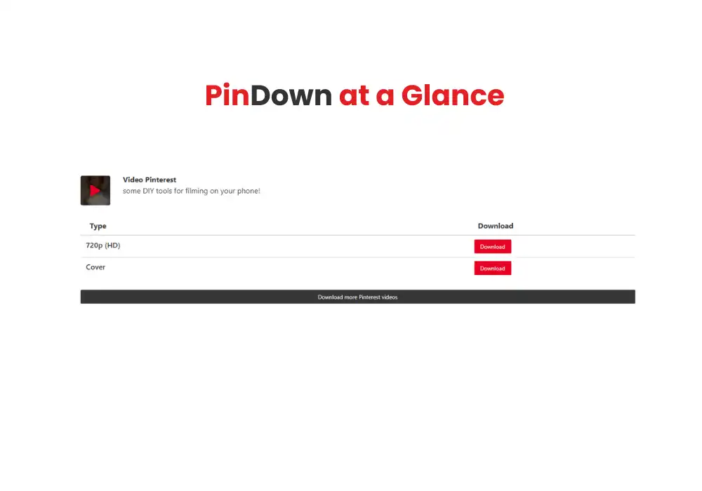 PinDown