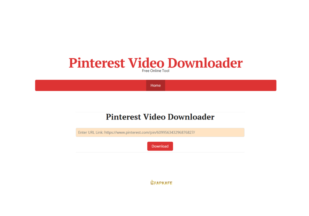 Pinterest Video Downloader