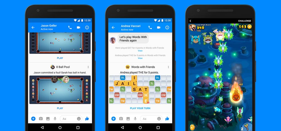 Play games in the Messenger APK - tips and tricks for Facebook Messenger