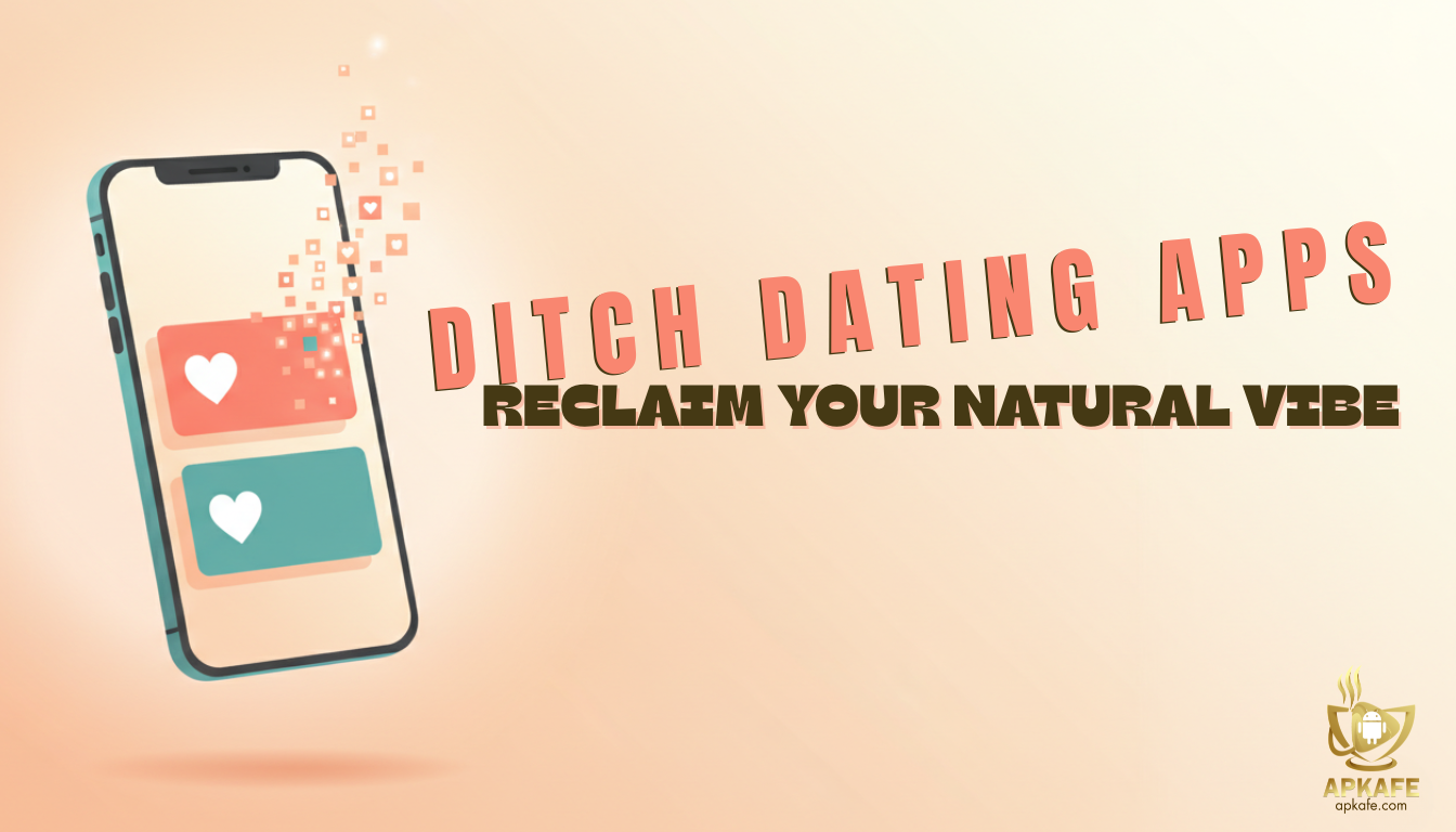 Ditch dating apps: Reclaiming Your Natural Vibe in a World of Digital Fatigue