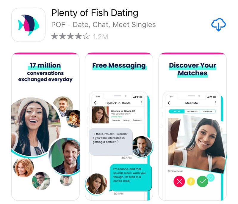 Plenty Of Fish- Top popular dating apps on the market right now