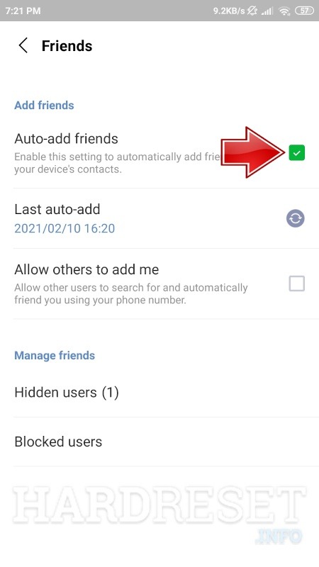 Prevent automatically adding friends from contacts-Common LINE tips-Some Good LINE Tips That Users Should Know