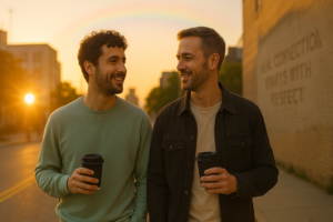 Respect creates the safest space for love to grow.” 🌈