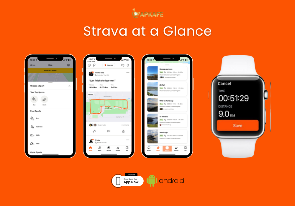 Strava at a glance